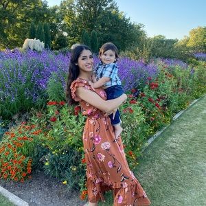 Universal Thread Ruffle Sleeveless Tiered …